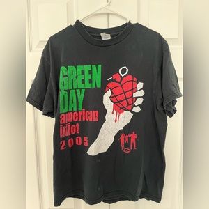 Green Day American Idiot 2005 Vintage T-Shirt
